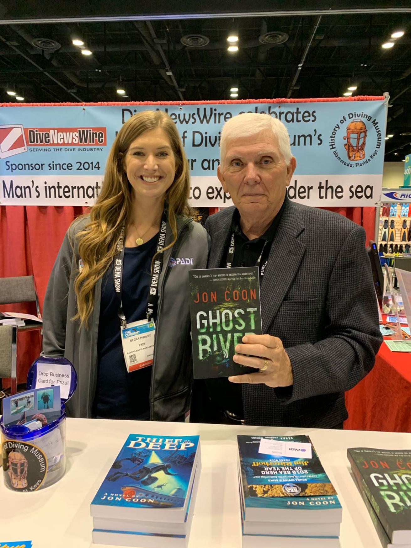 Jon Coon and Becca Hurley DEMA 2019