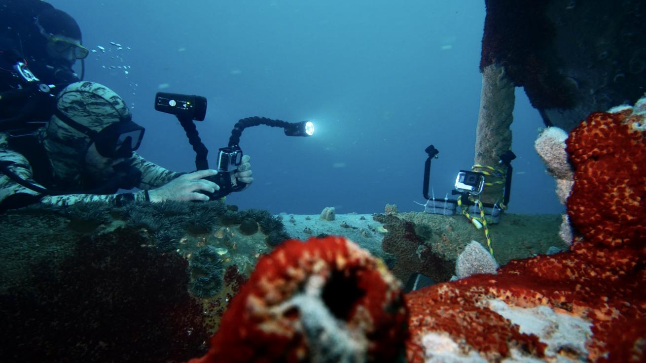 Installation of a camera for an ichthyology thesis of the Universidad Cientifica del Sur