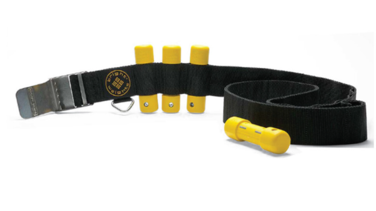 A black and yellow belt