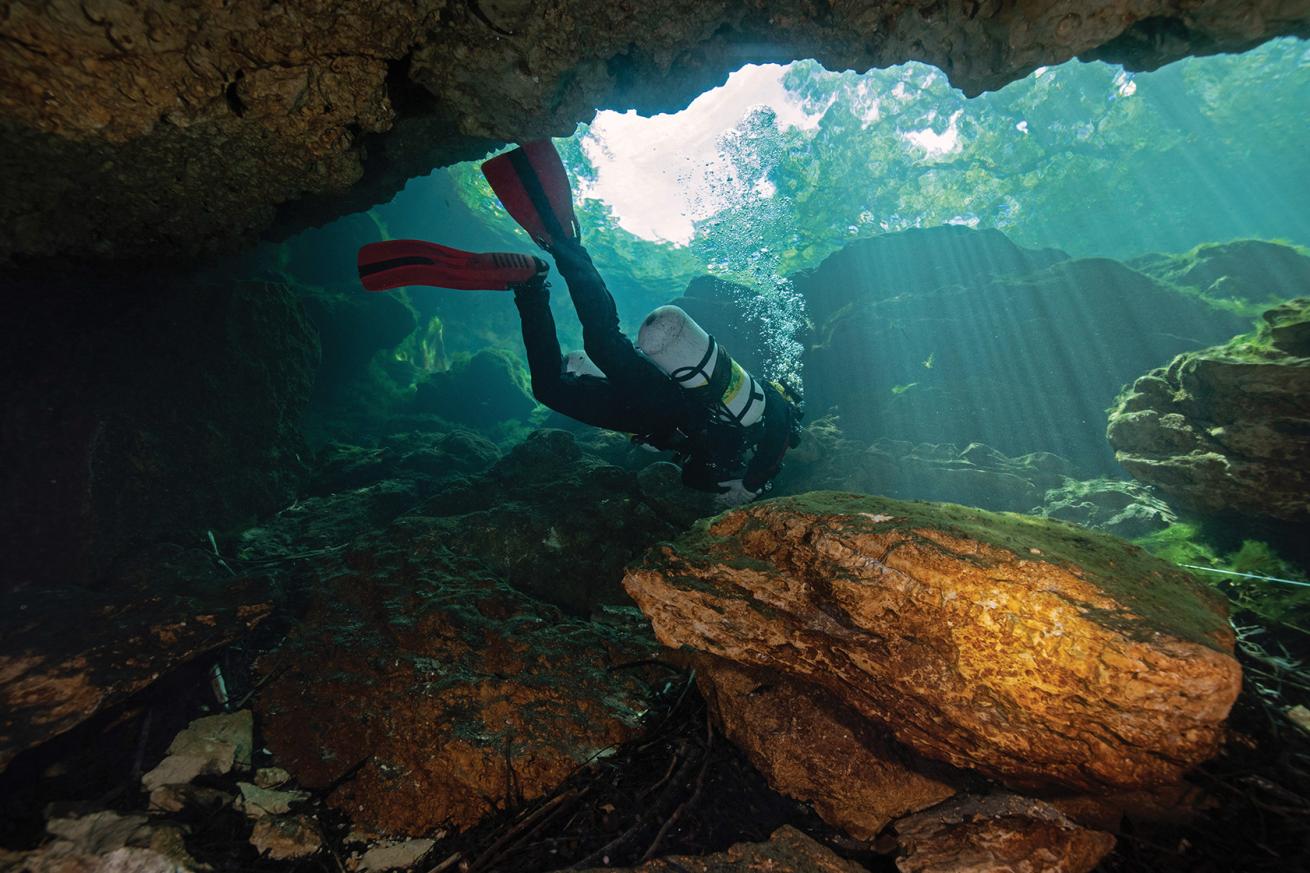 North Florida’s caves may be among the most challenging in the U.S., but that prepares divers for cave exploration elsewhere.