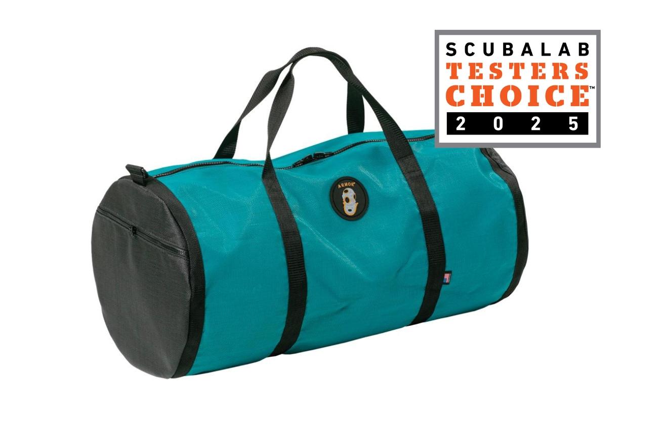 armor nautical mesh duffel