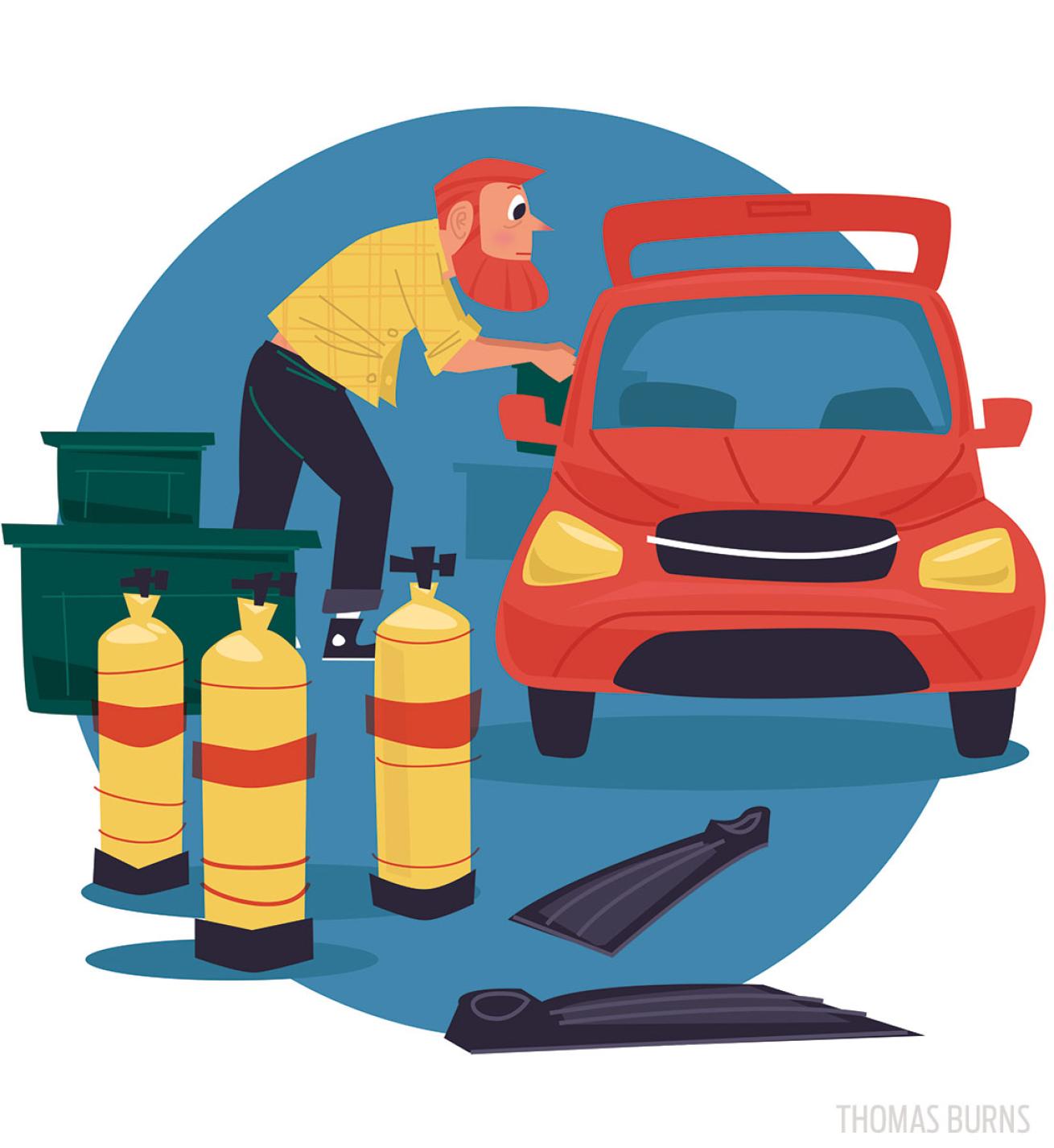 scuba diving road trip tips