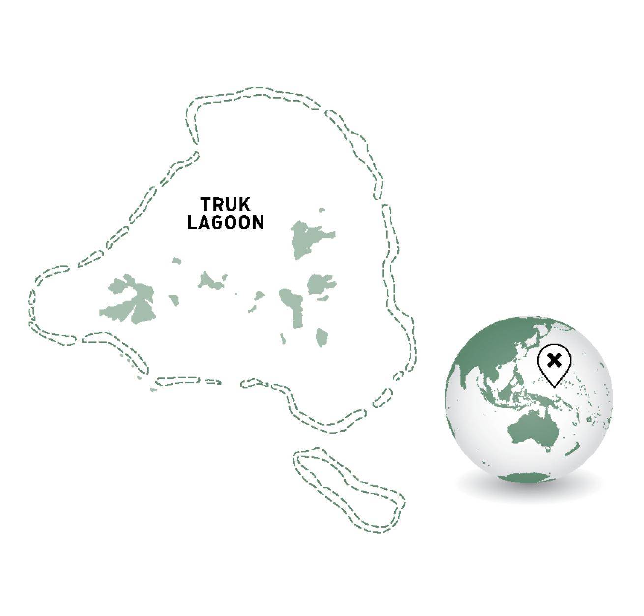 truk lagoon map