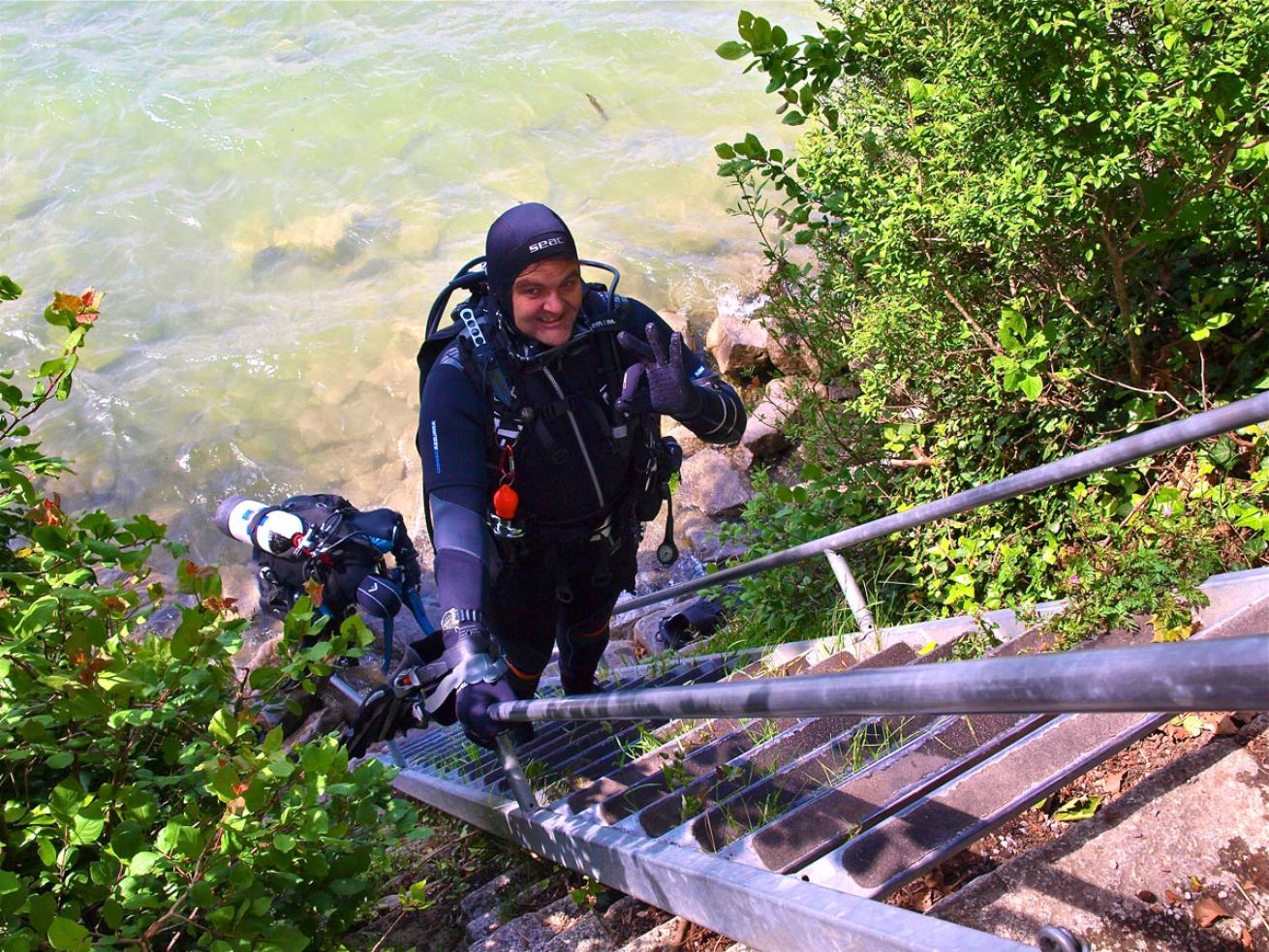 Scuba Diving Lake Constance Germany