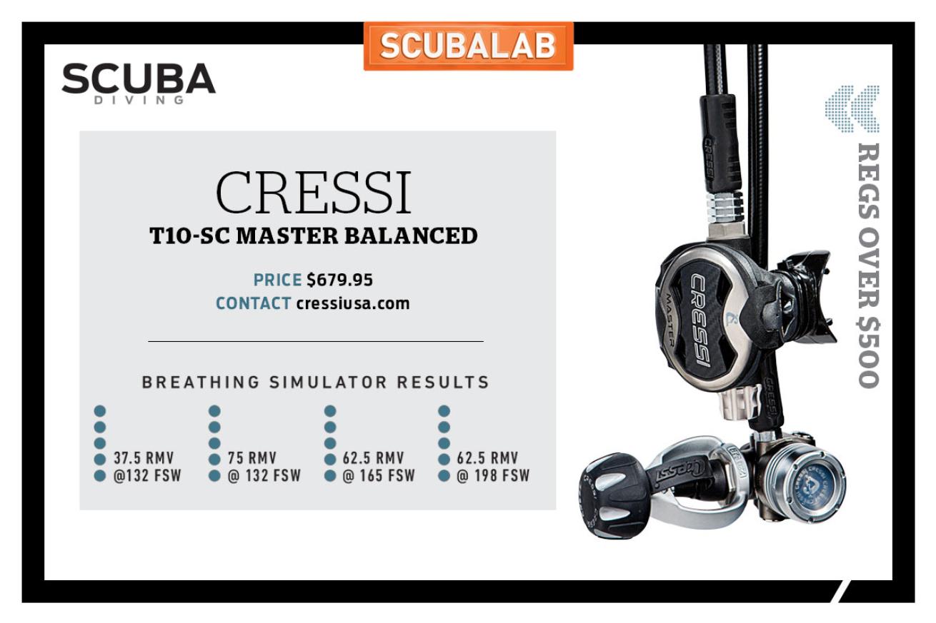 CRESSI T10-SC MASTER BALANCED