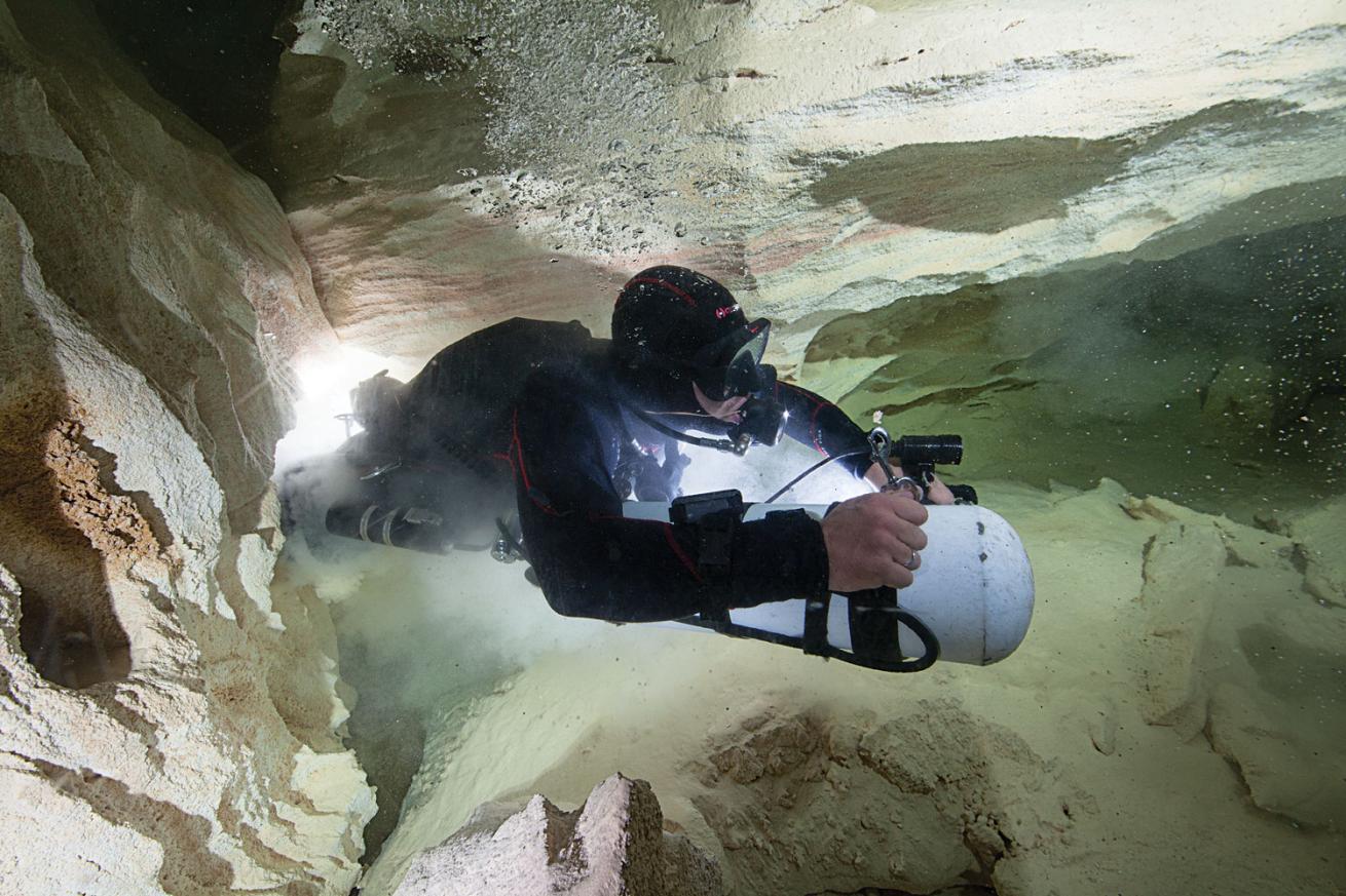 Olwolgin cave downstream section