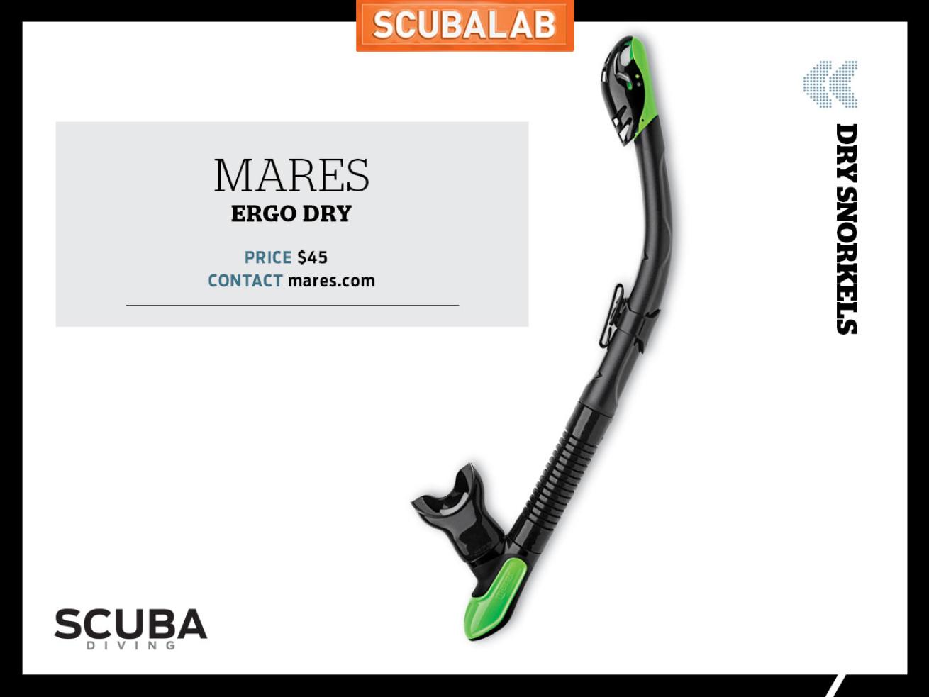 Mares Ergo Dry Snorkel