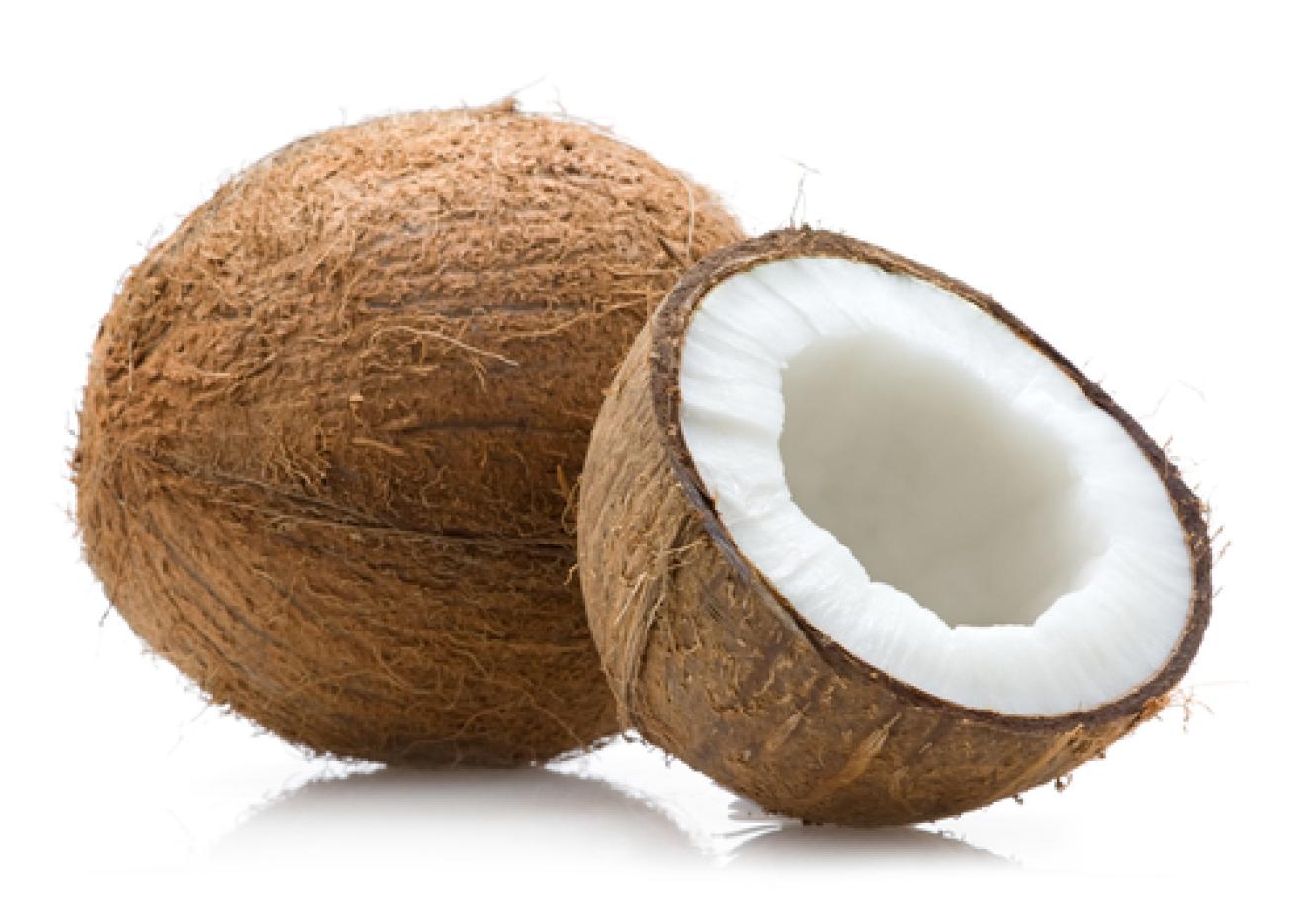 two coconuts