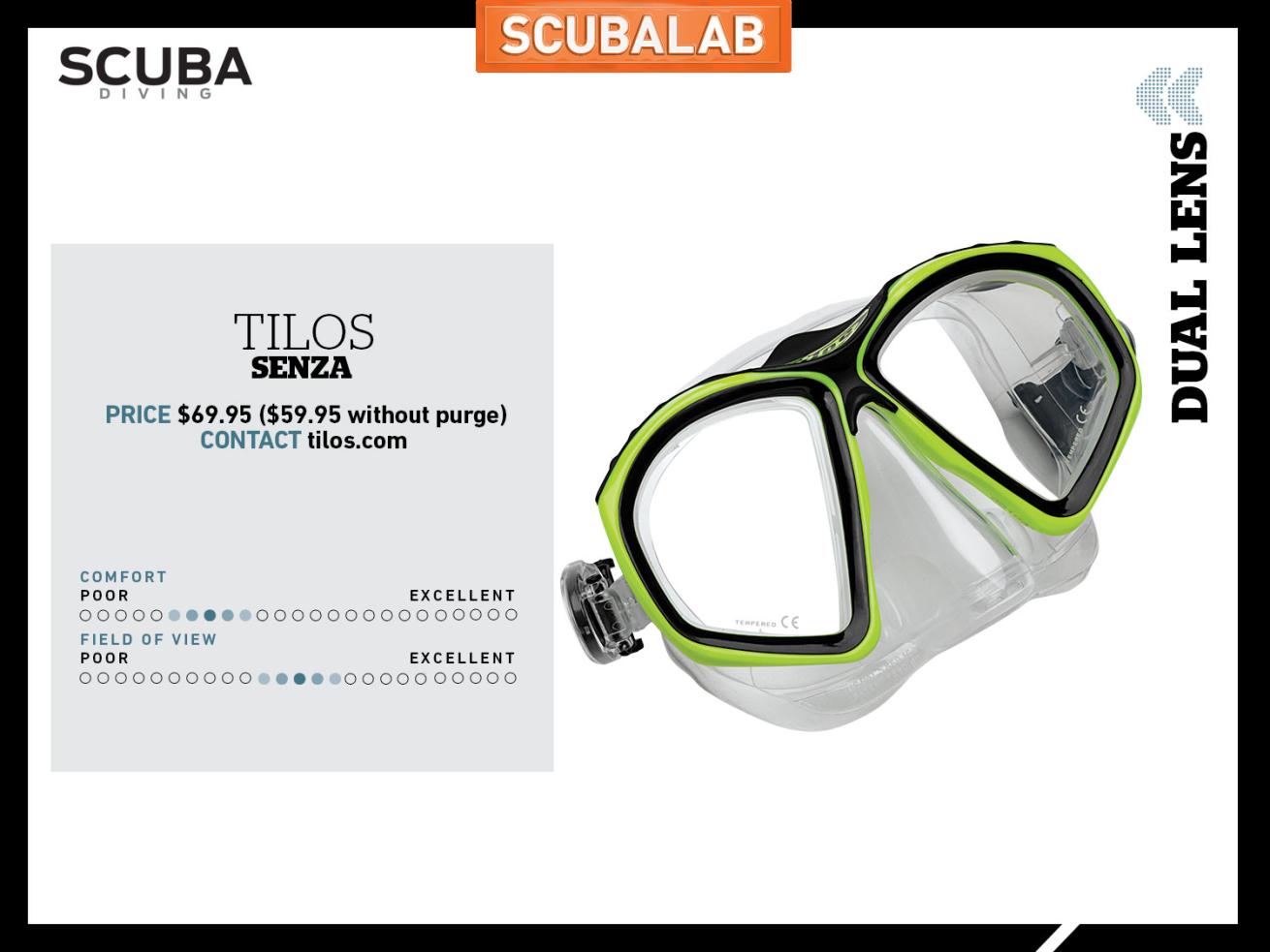 Tilos Senza Dive Mask