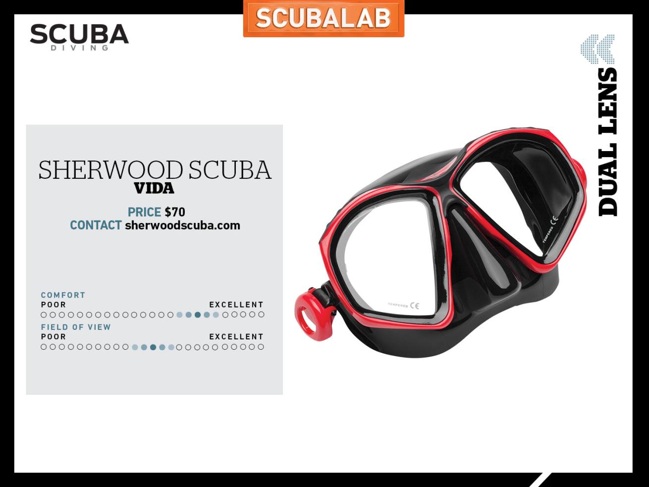 Sherwood Scuba Vida Dive Mask