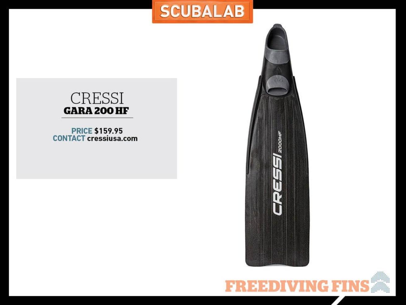 Freediving Fins Cressi Gara