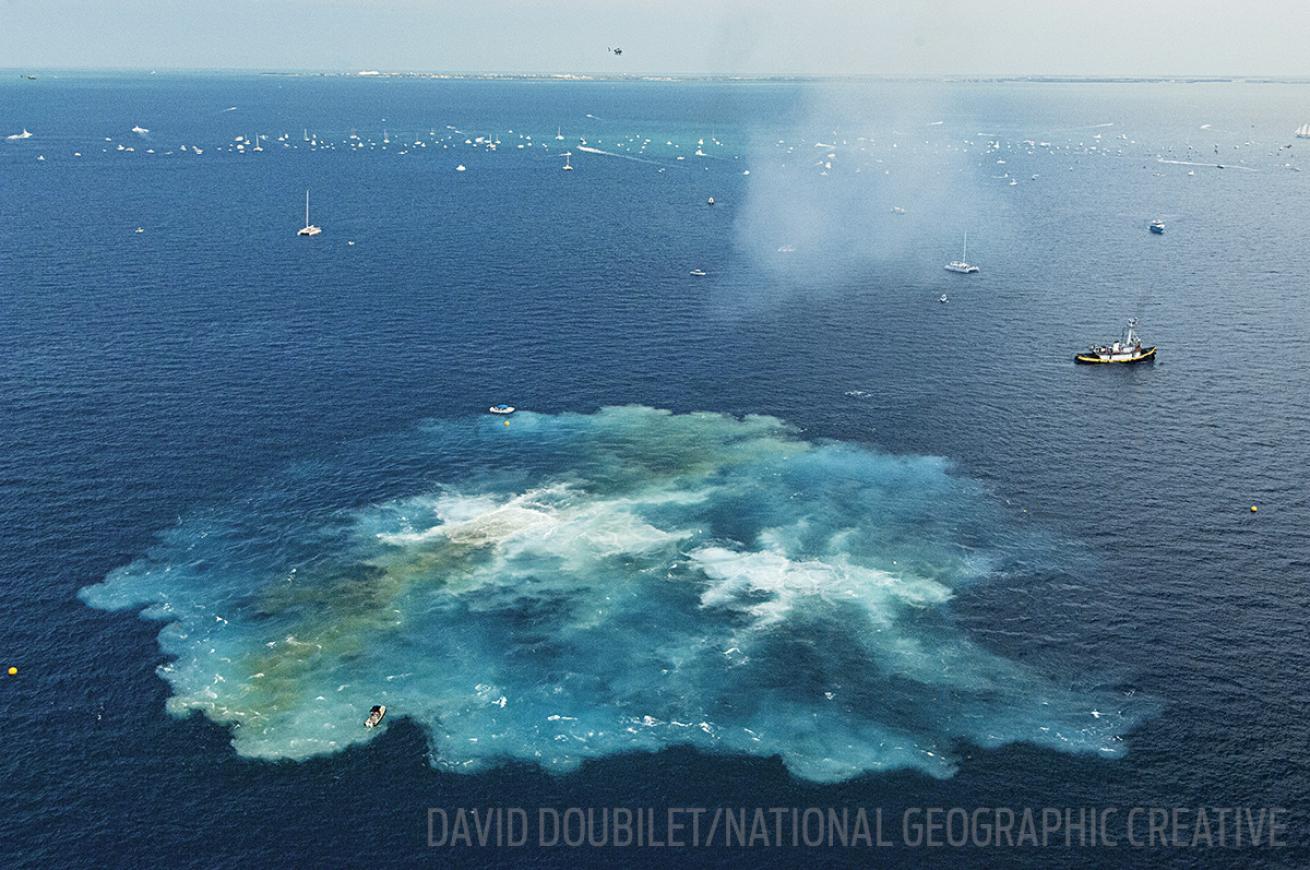 Sinking Ship Key West Vandenberg Ship for Scuba Divers