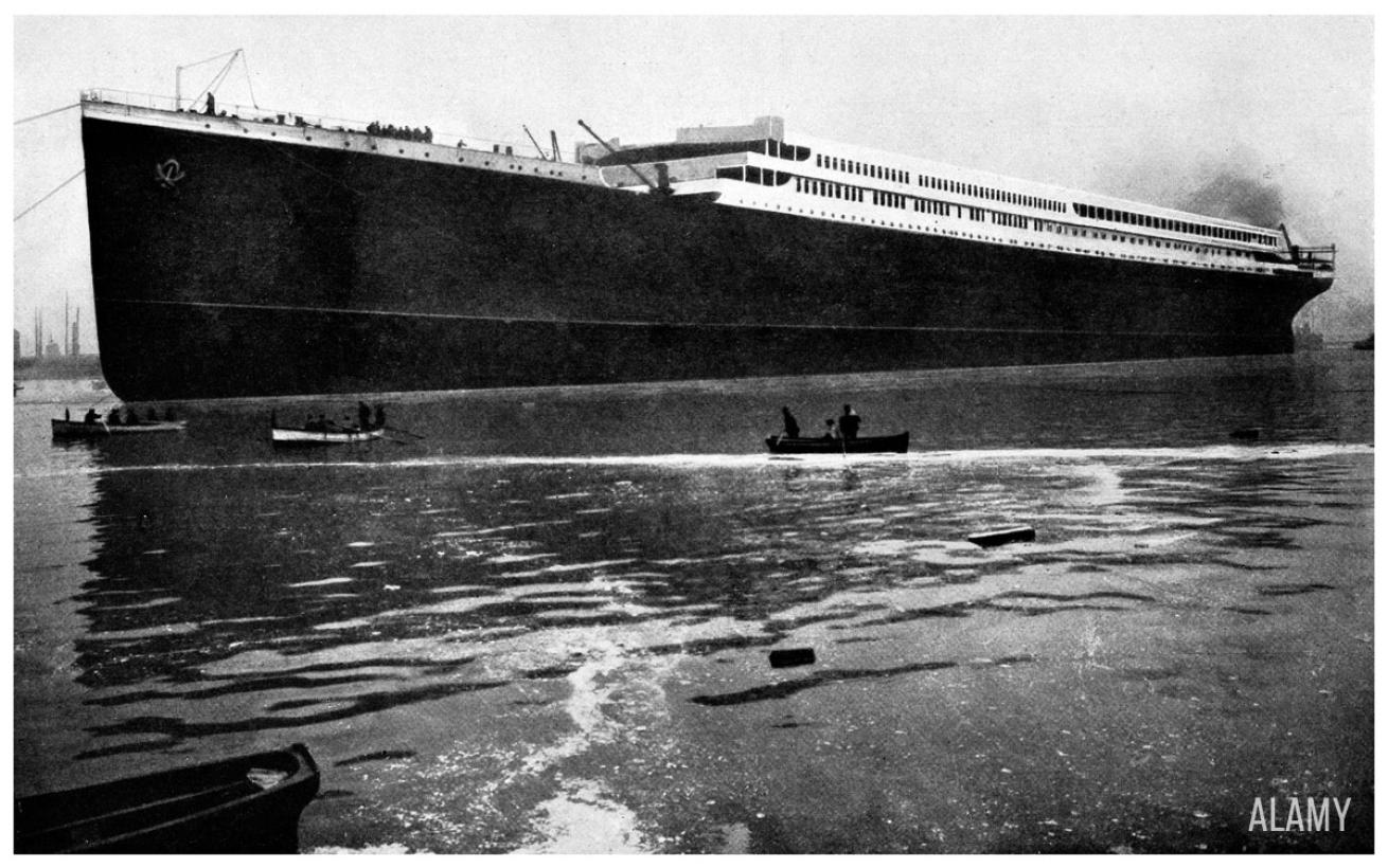 Britannic wreck greece