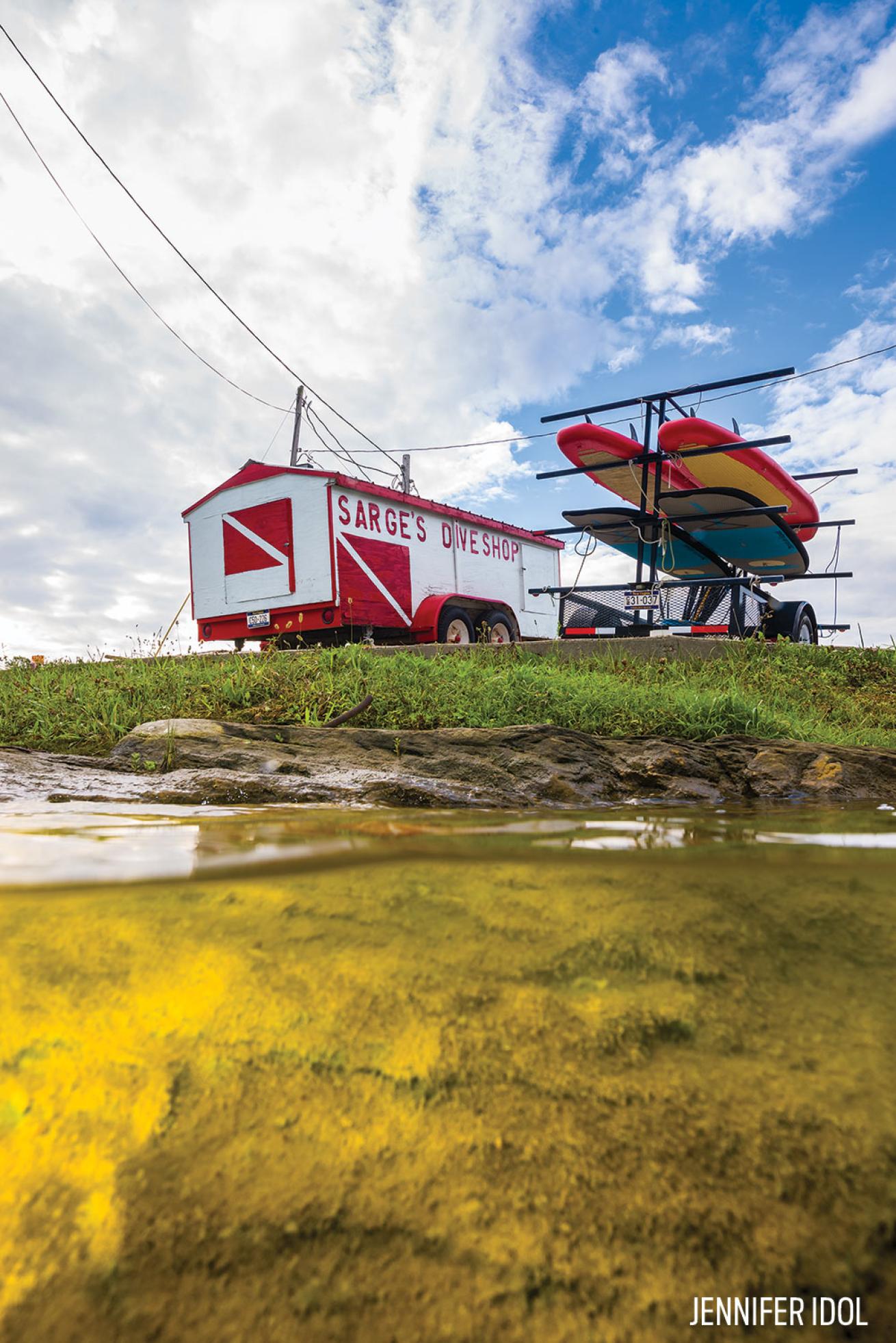 Sarge's Dive Shop Lake Summersville