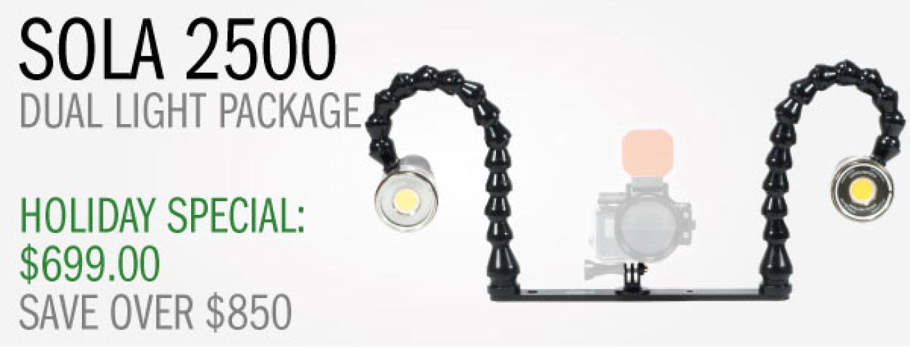 Sola 2500 Dual Video Light Package
