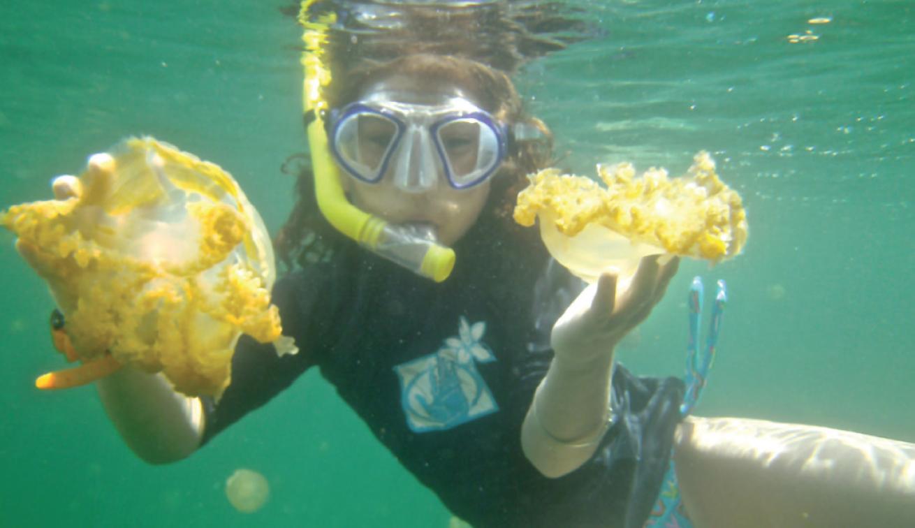 scuba diving with kids sea camp