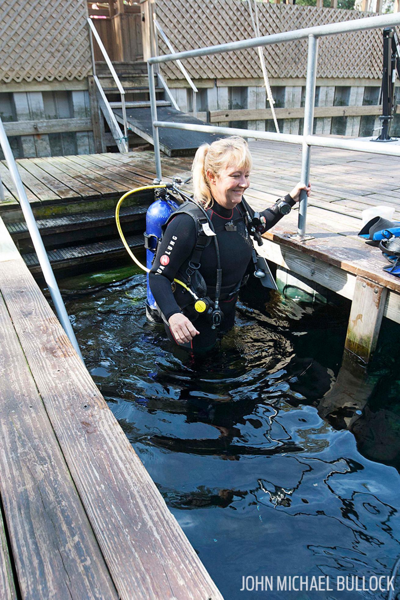 Scuba Diving BCs ScubaLab Test Blue Grotto Florida