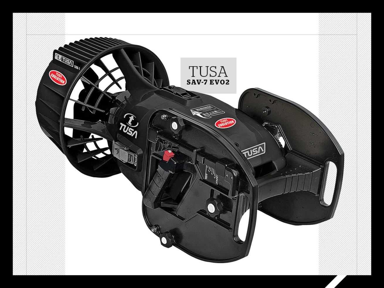 Tusa SAV-7 EVO2 scuba diving underwater scooter DPV