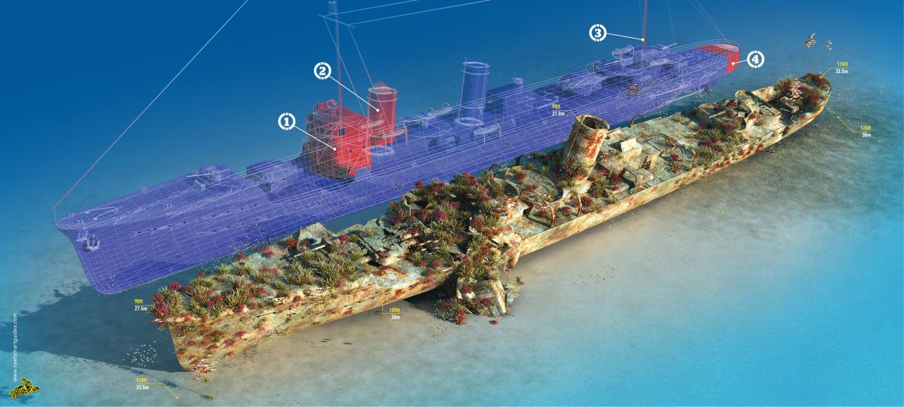 truk how shipwrecks corrode