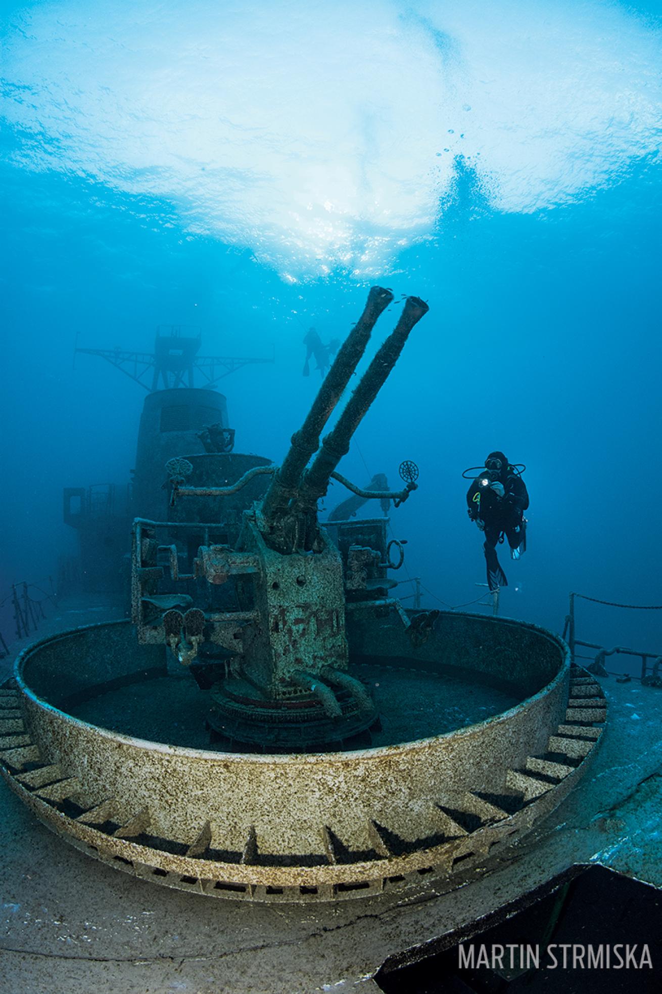 wreck diving Portugal&#039;s General Pereira d&#039;Eca