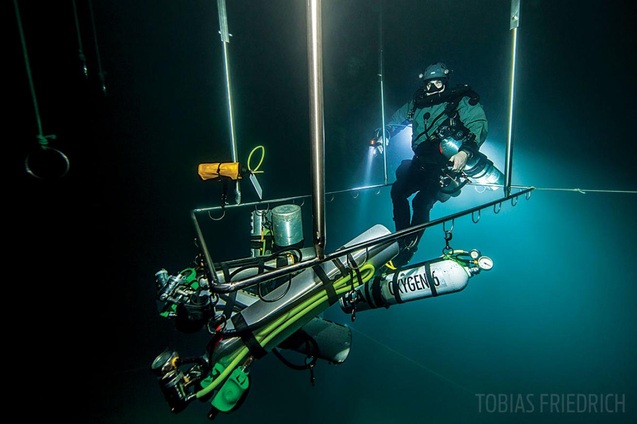 cave diving in Budapest