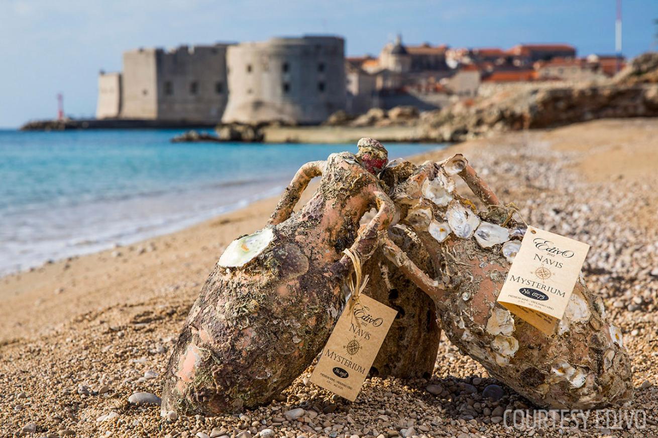 underwater winery Croatia 