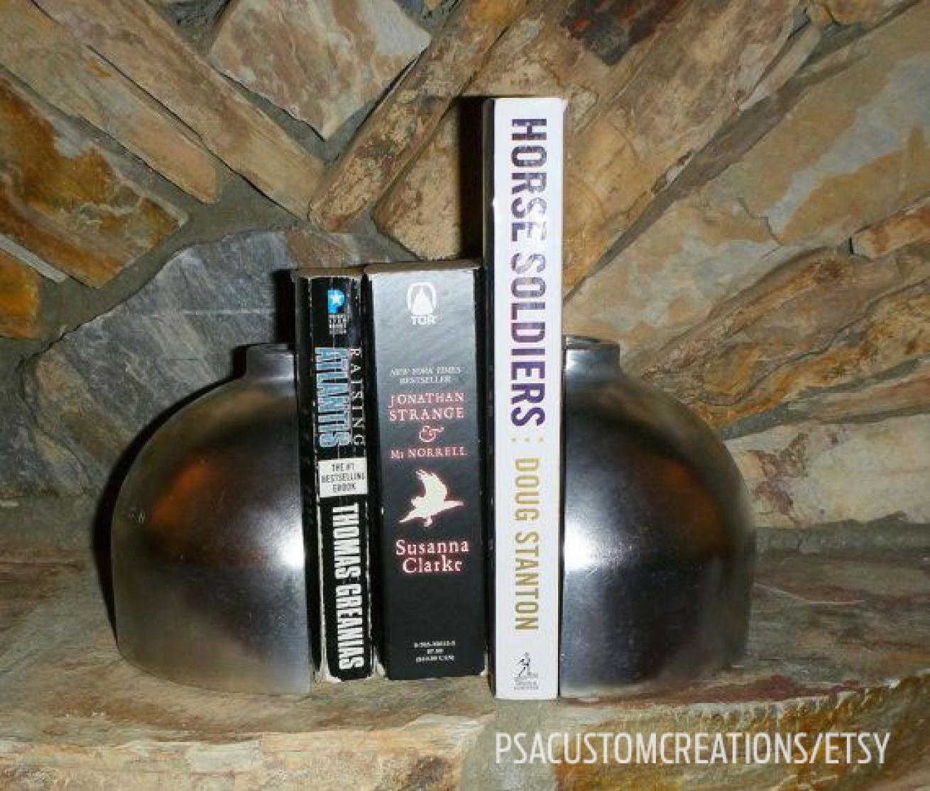 scuba tank bookends