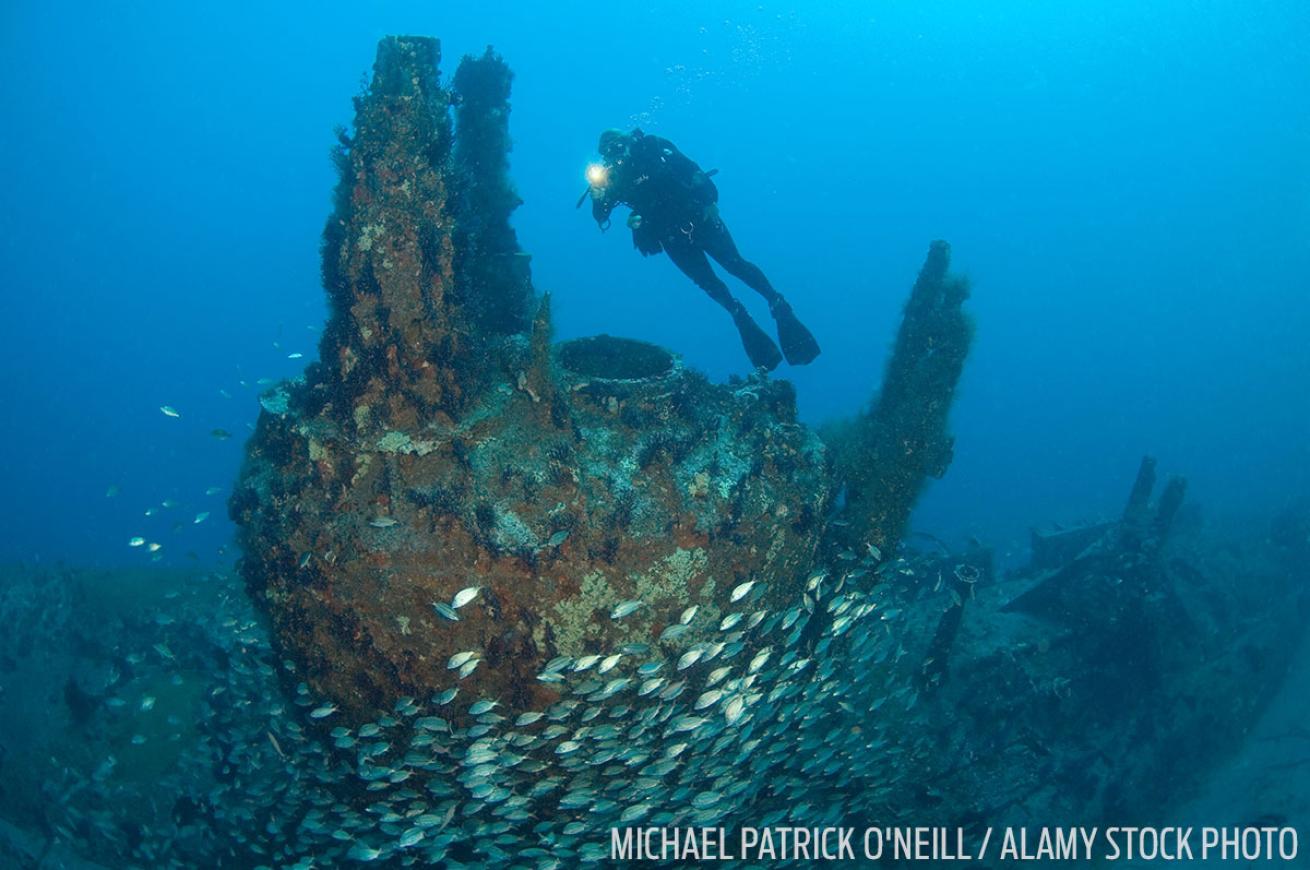 History of North Carolina #39 s U 352 Shipwreck Scuba Diving