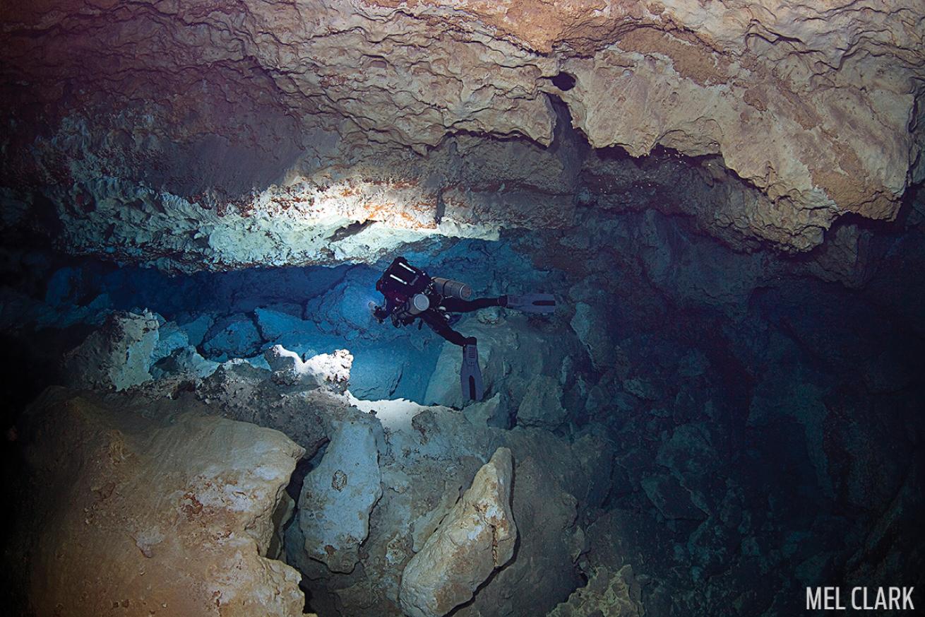 Cave Diver Mexico