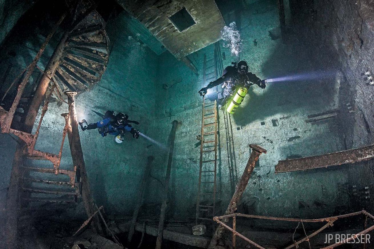 Kobanya, Budapest mine cave diving