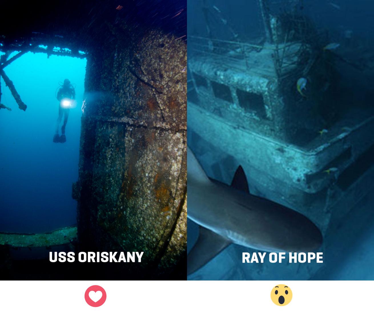 best wreck scuba diving