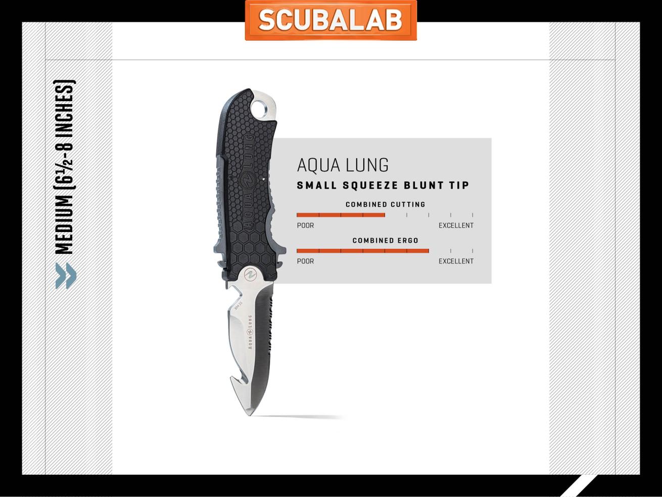 Aqua Lung Small Squeeze Blunt Tip
