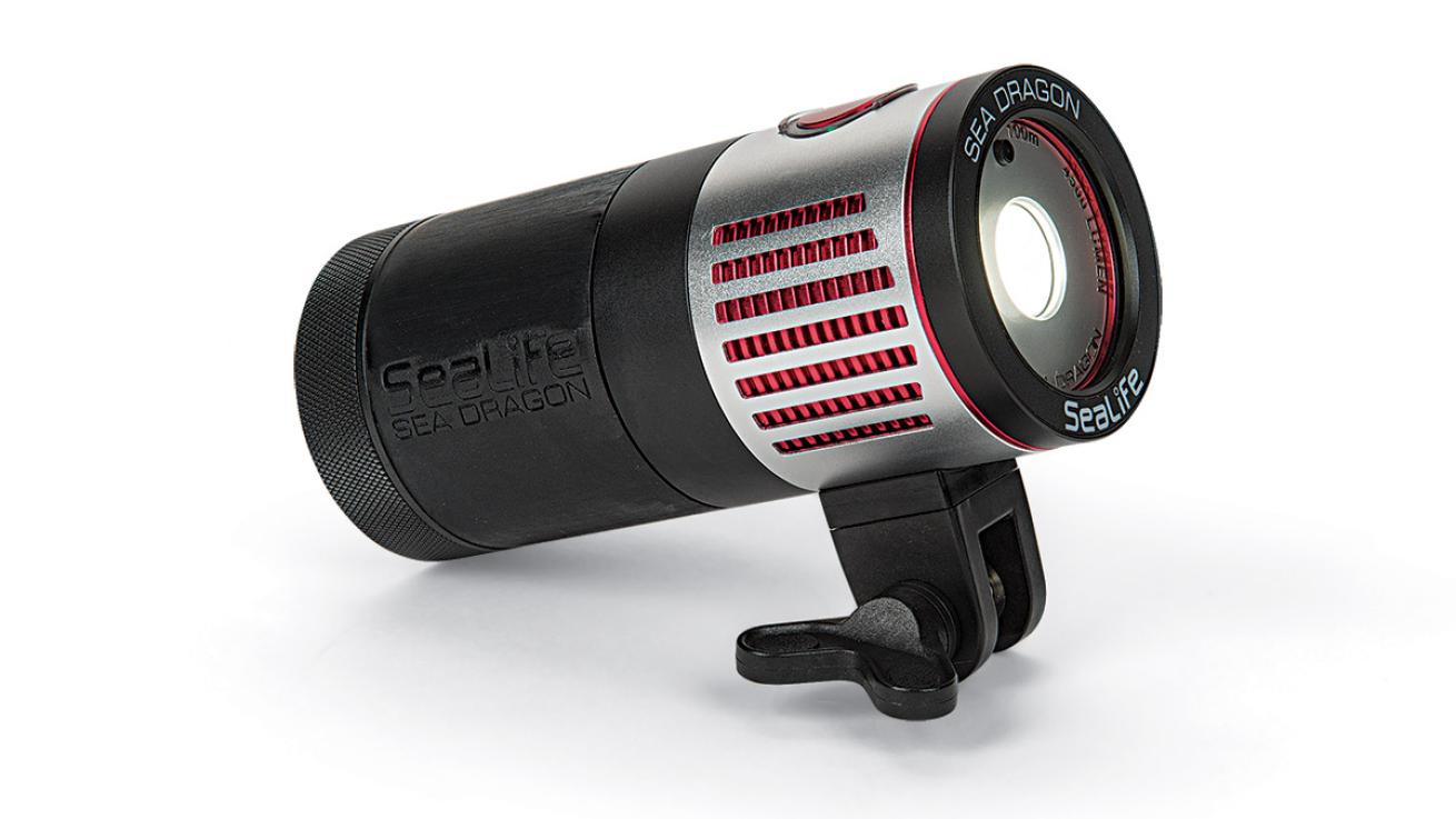 modern underwater photo light