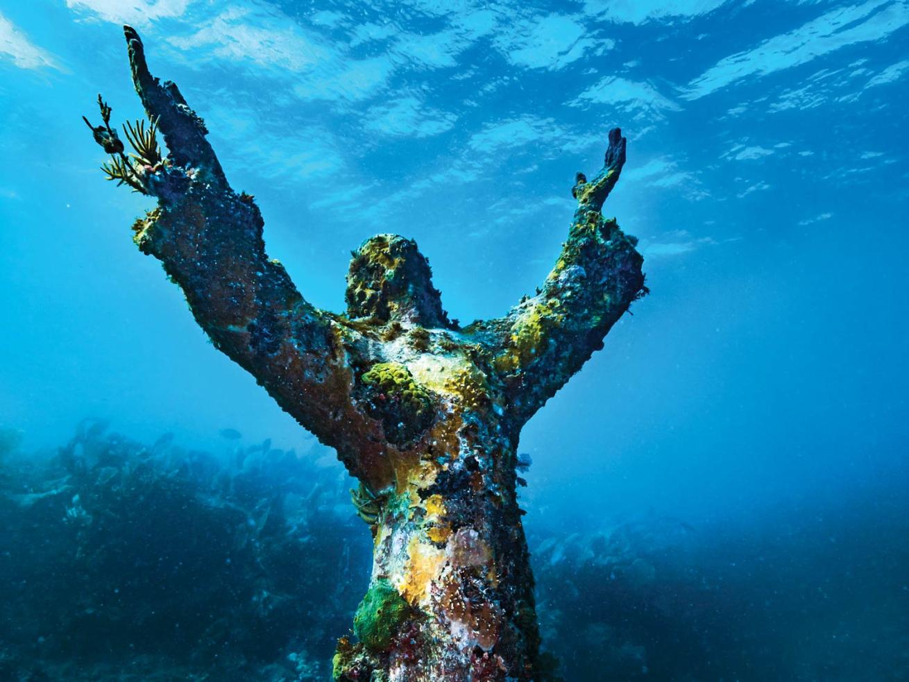 Key Largo Underwater Statue