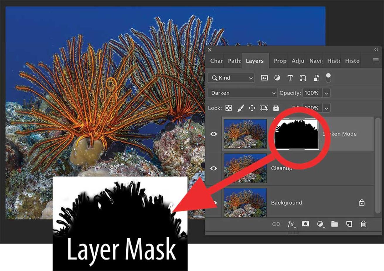 Layer masking