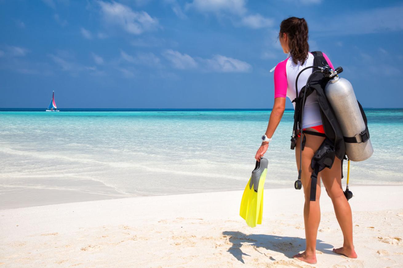 Scuba Diver with Gear