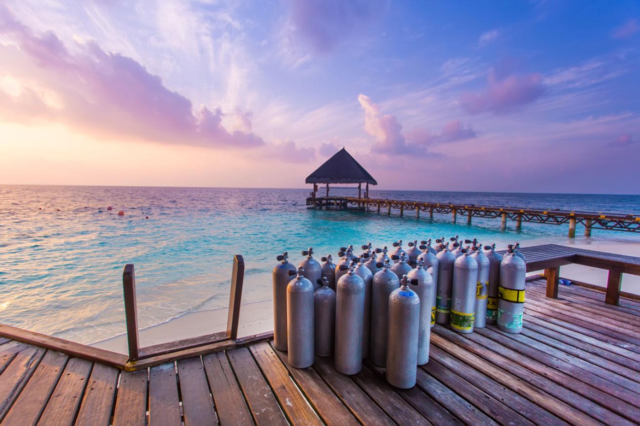 Scuba Diving Tanks Maldives