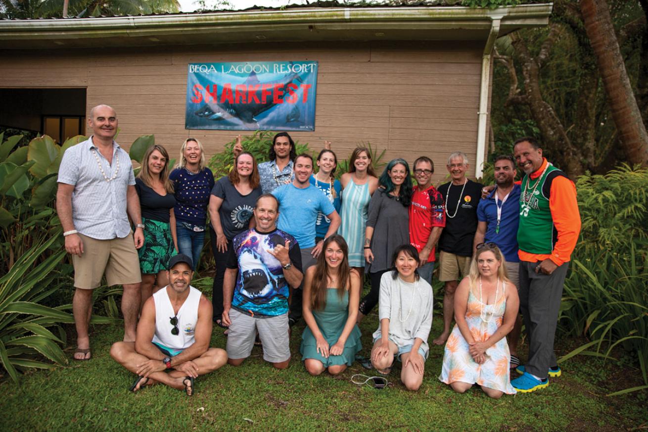 Shark Fest Fiji 2019 Participants 