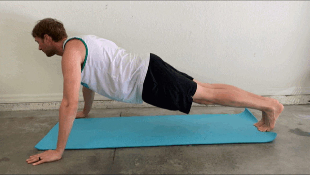 Dive workout push-up