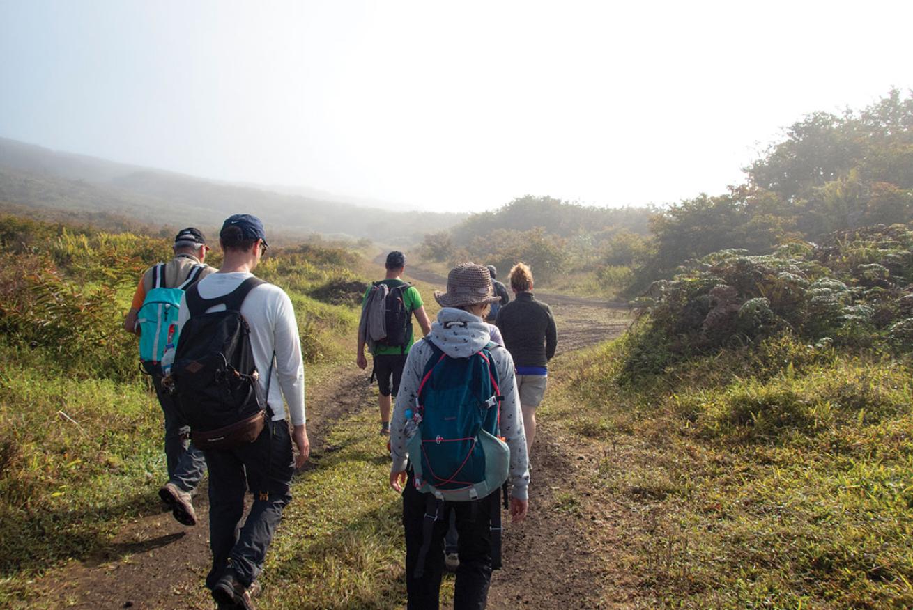 Galapagos Hiking