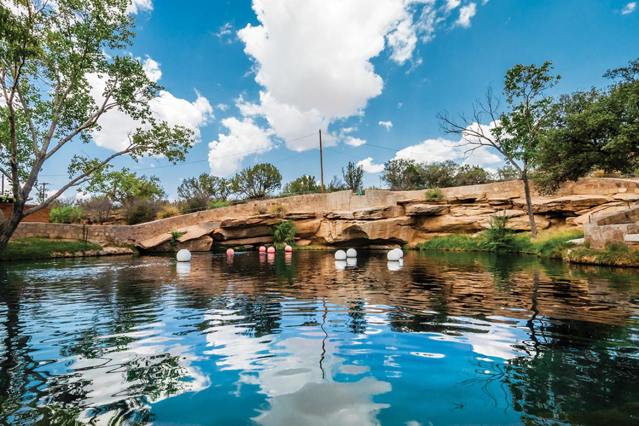 Blue Hole, New Mexico