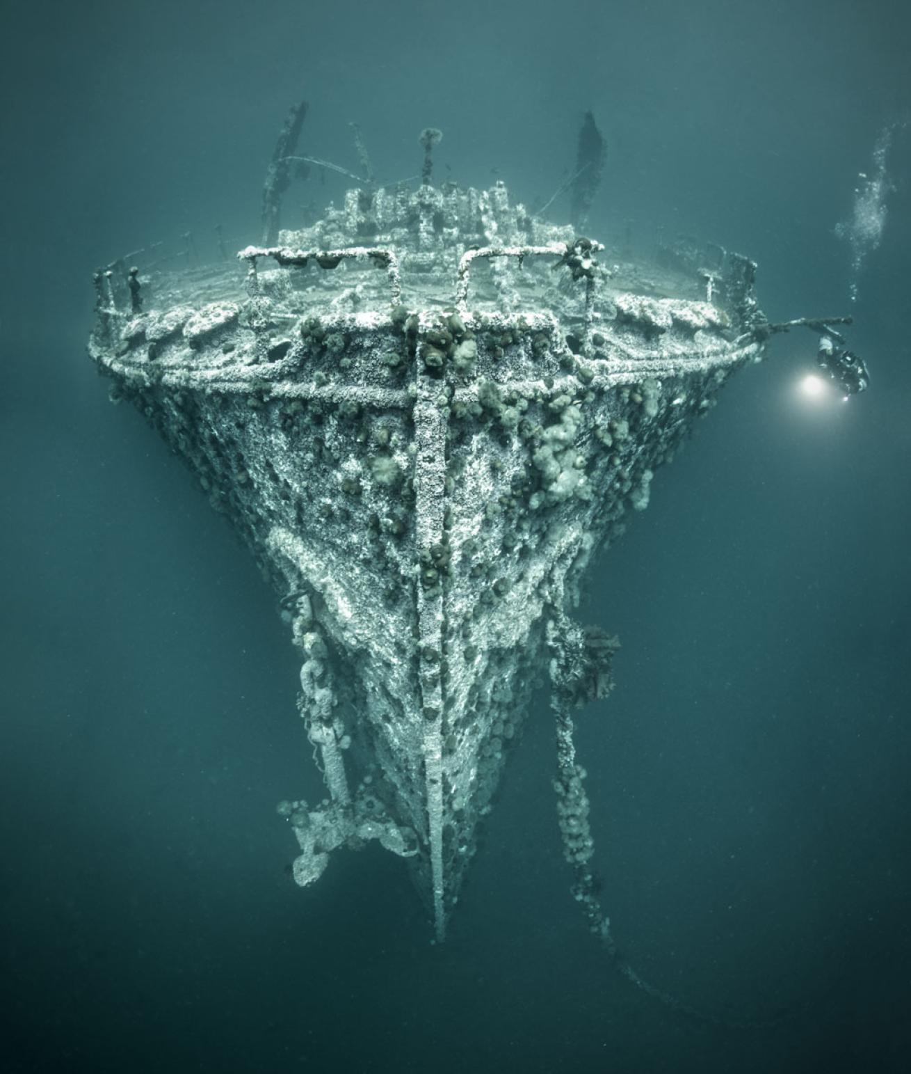 Bow of PLM27 in Newfoundland Canada