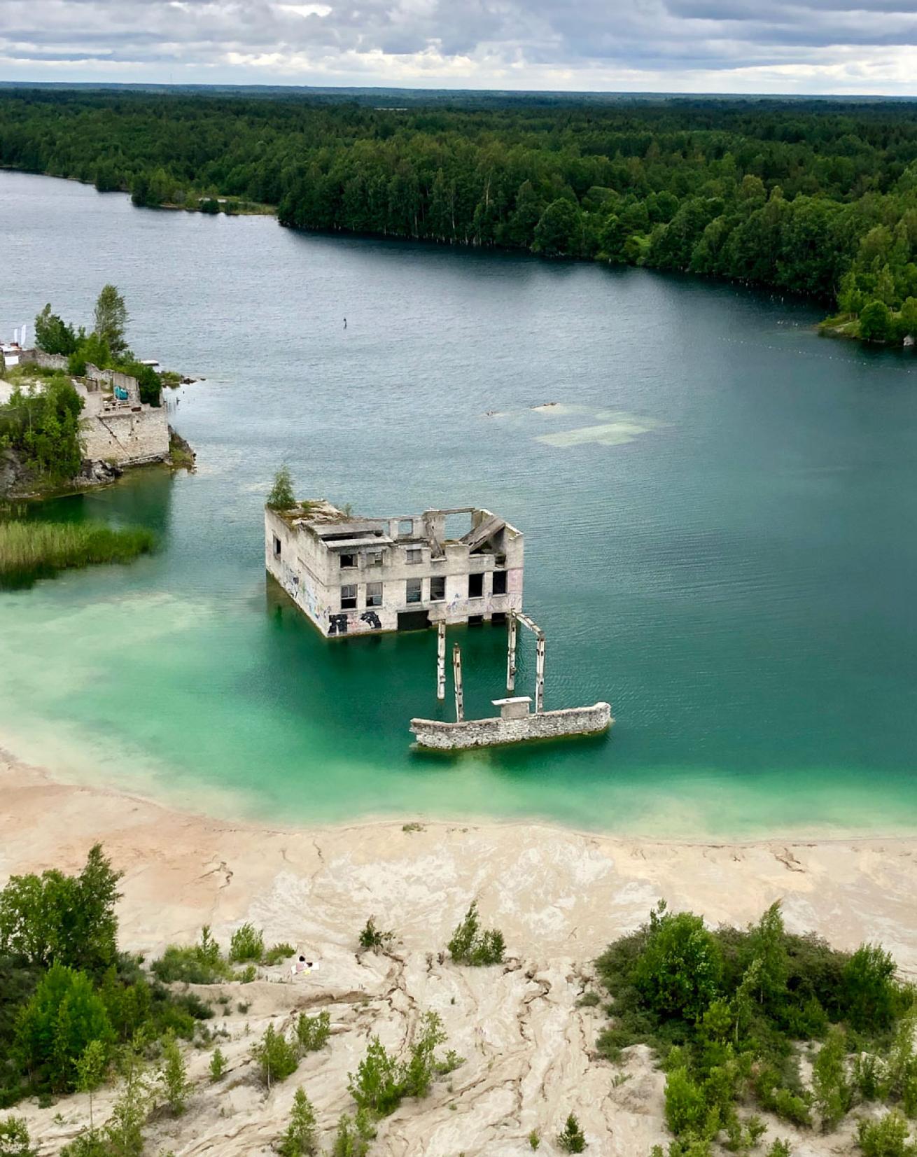 Rummu Quarry Estonia 