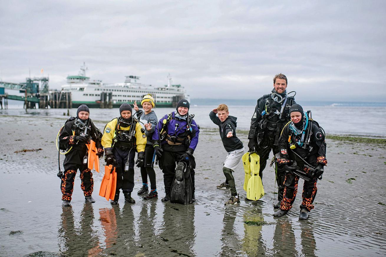 Scuba Diving Kids Pacific Northwest 