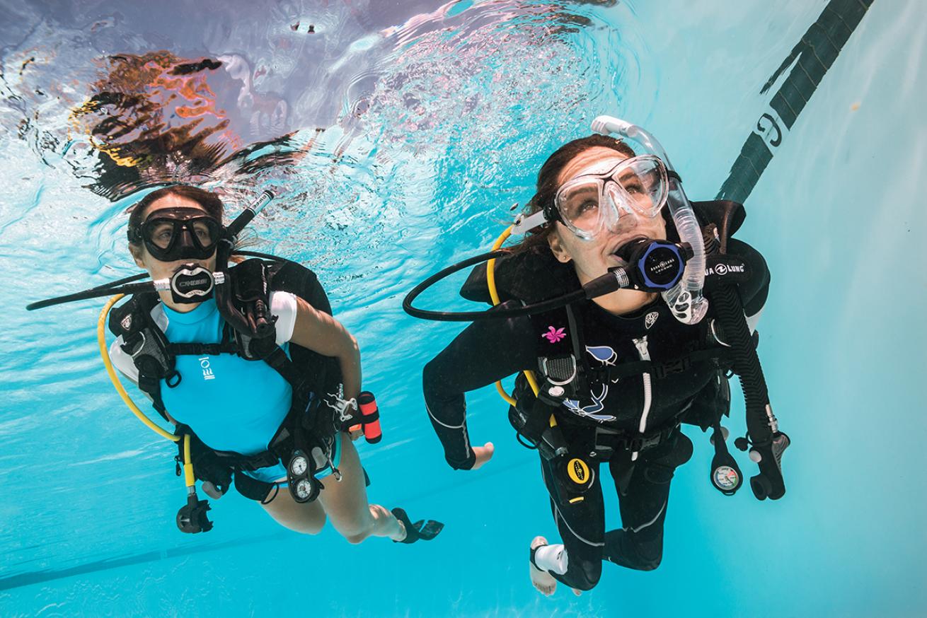 Scuba pool course