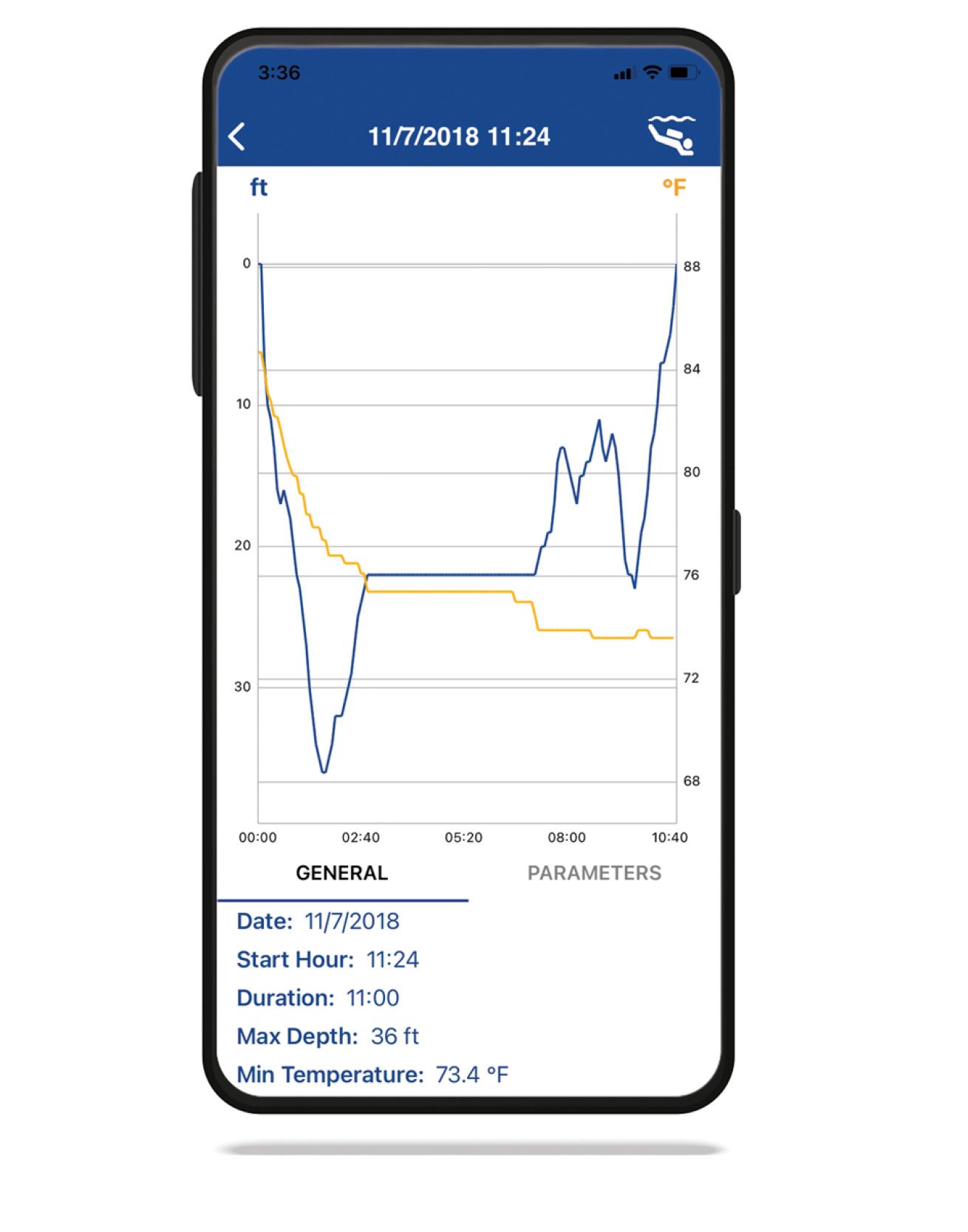 Cressi Dive Computer Log App