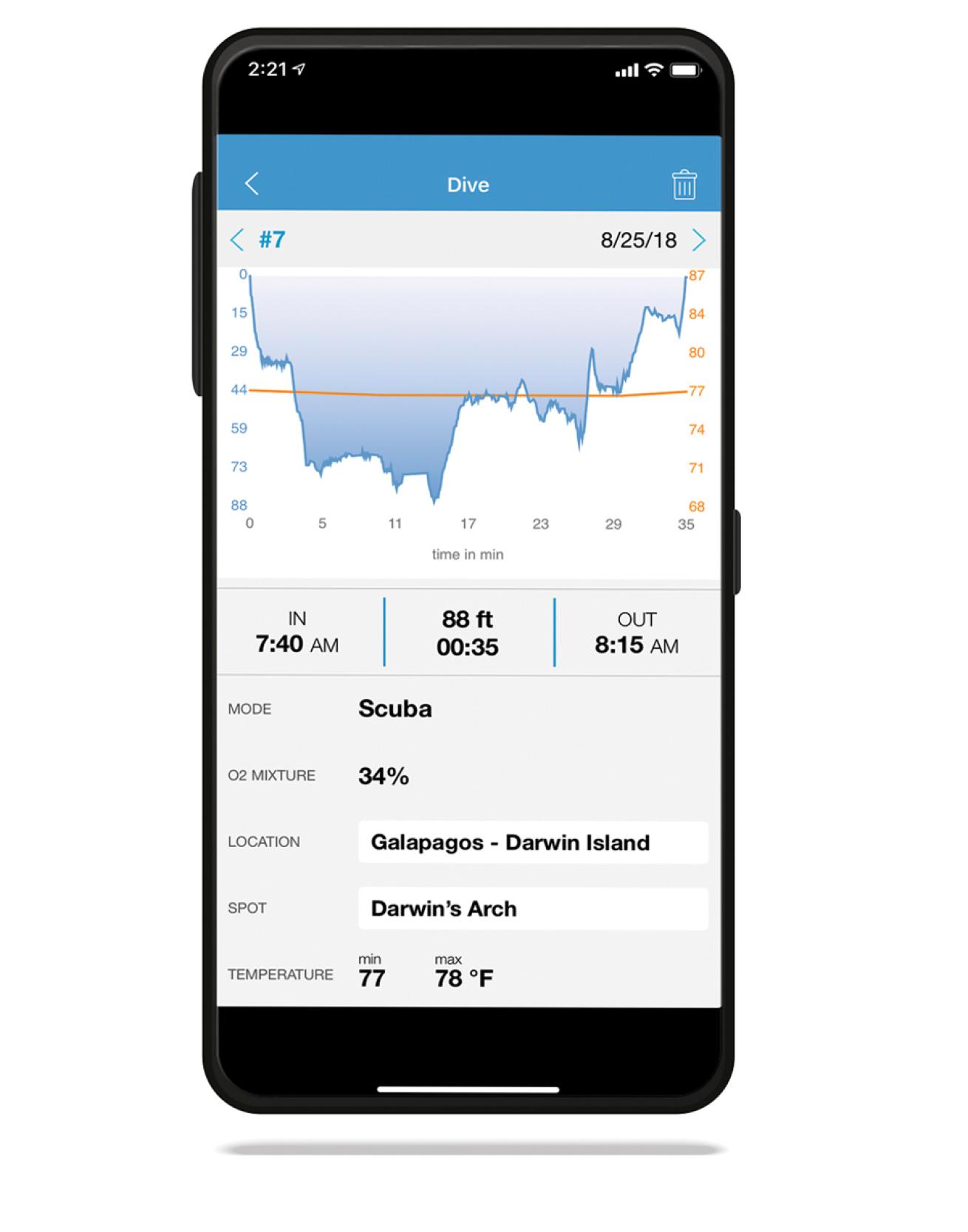 Scubapro LogTRAK Dive Log App