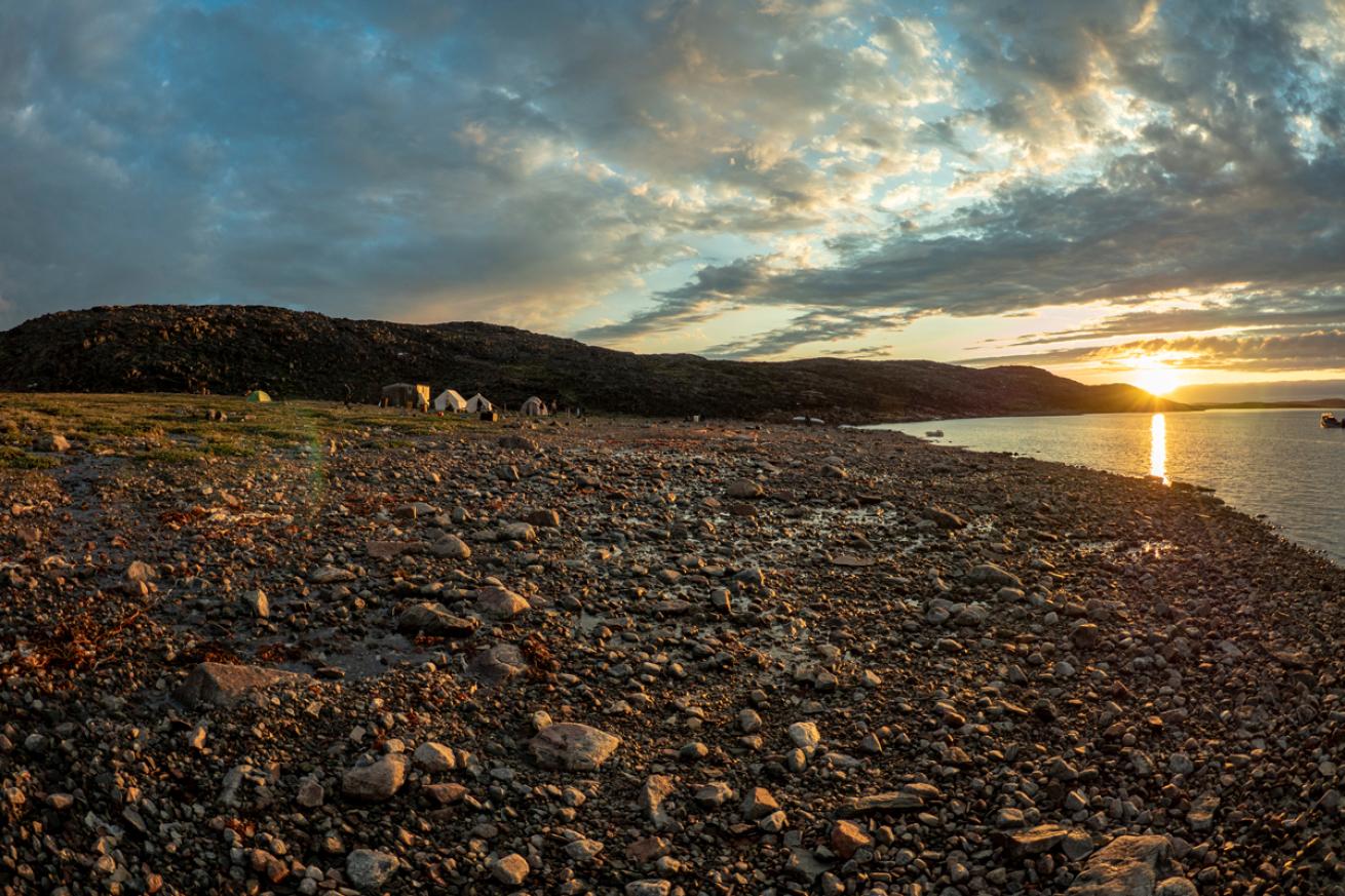 White Island Camp in Canada