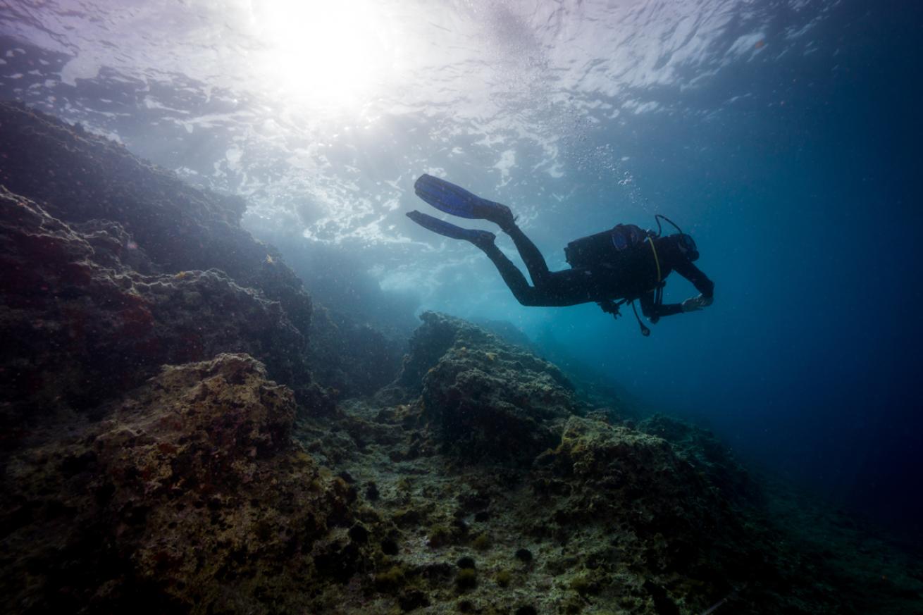 Scuba Diver Adriatic Sea