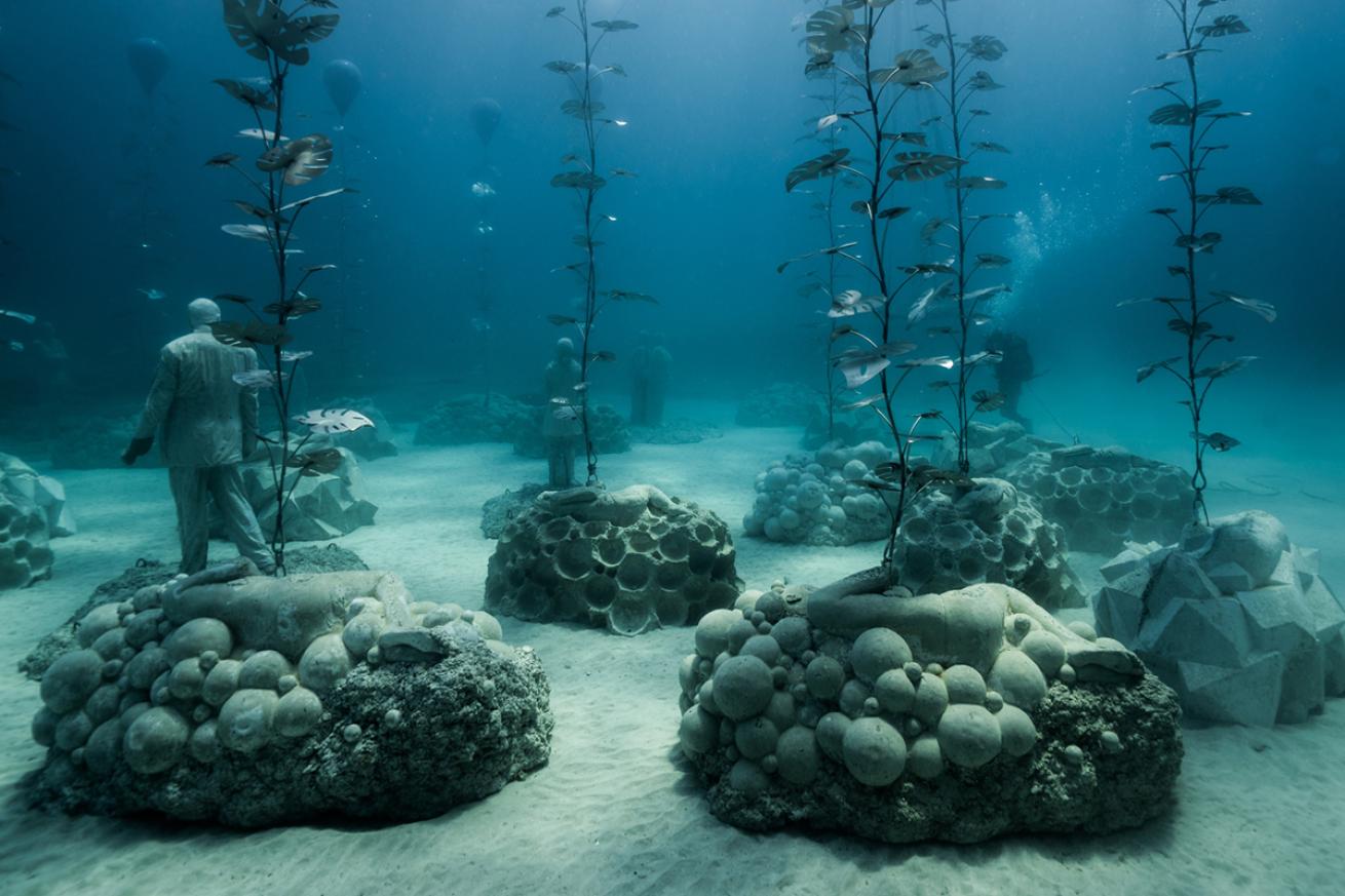 Underwater sculptures